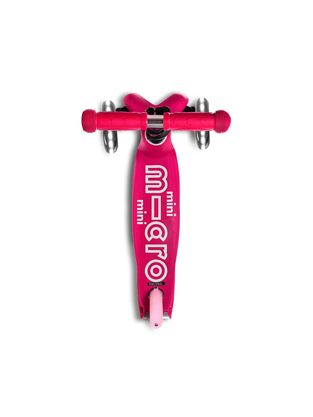 Micro Pembe Mini Deluxe LED 3 Tekerlekli Scooter Pink - 2