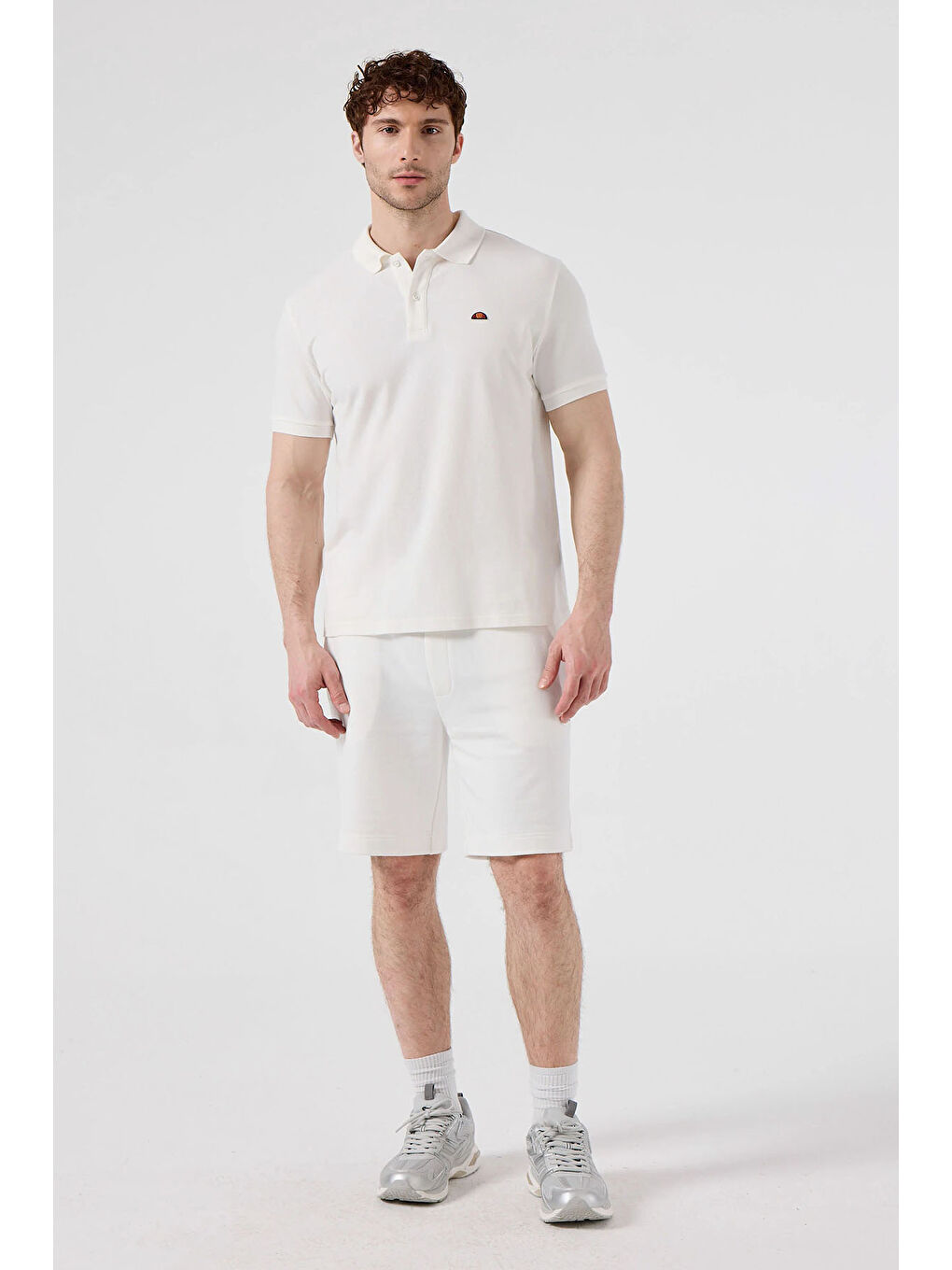 Beyaz % 100 Pamuk Regular Fit Düğmeli Polo Yaka T Shirt 6SM5044-OF-1