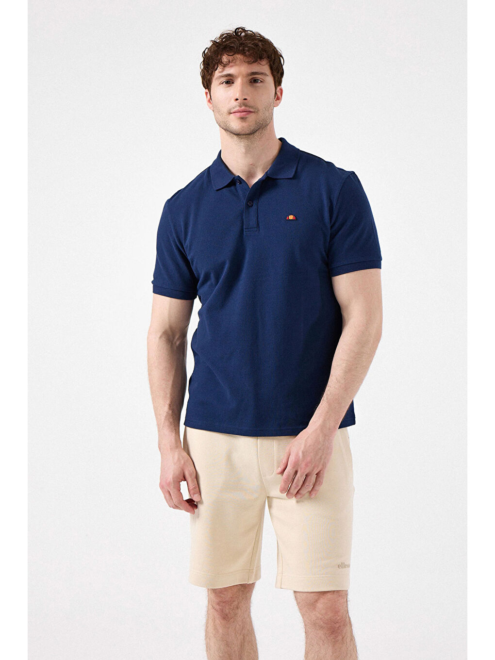 Lacivert % 100 Pamuk Regular Fit Düğmeli Polo Yaka T Shirt 6SM5044-NV-1