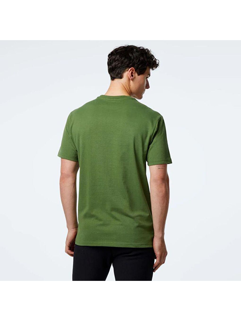 Columbia Yeşil CSC Basic Big Logo Brushed Erkek Kısa Kollu T-Shirt CS0287-352 - 1