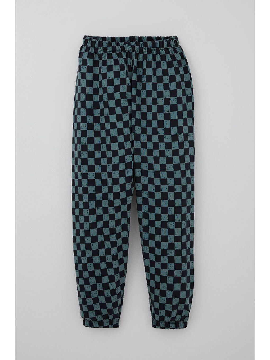 Erkek Çocuk Pijama Takımı Ekose Desenli Karışık Renk (4-8 Yaş)-3