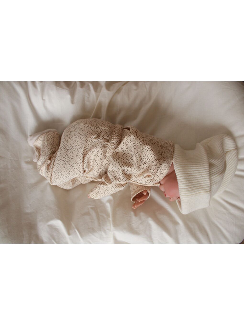 Bej Taş Unisex Cepli Omuz Patlı Alt Üst Takım-9