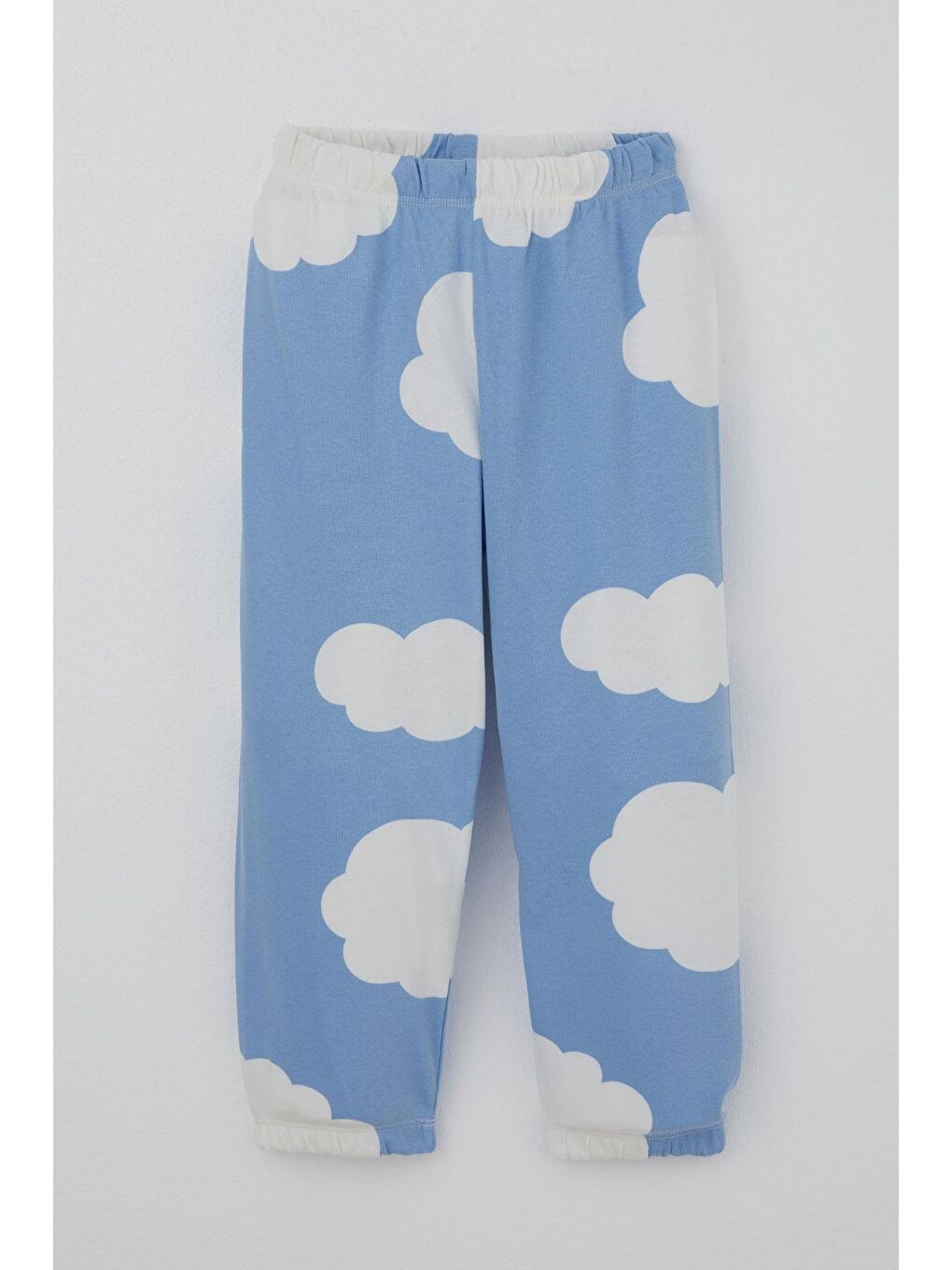 Erkek Çocuk Pijama Takımı Bulut Desenli Mavi (1-3 Yaş)-2
