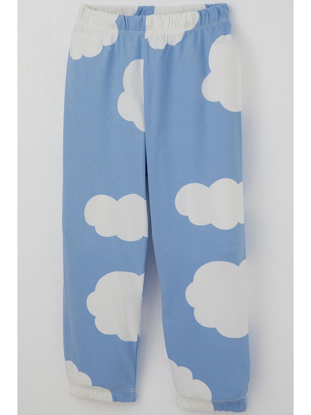 Erkek Çocuk Pijama Takımı Bulut Desenli Mavi (1-3 Yaş)-6