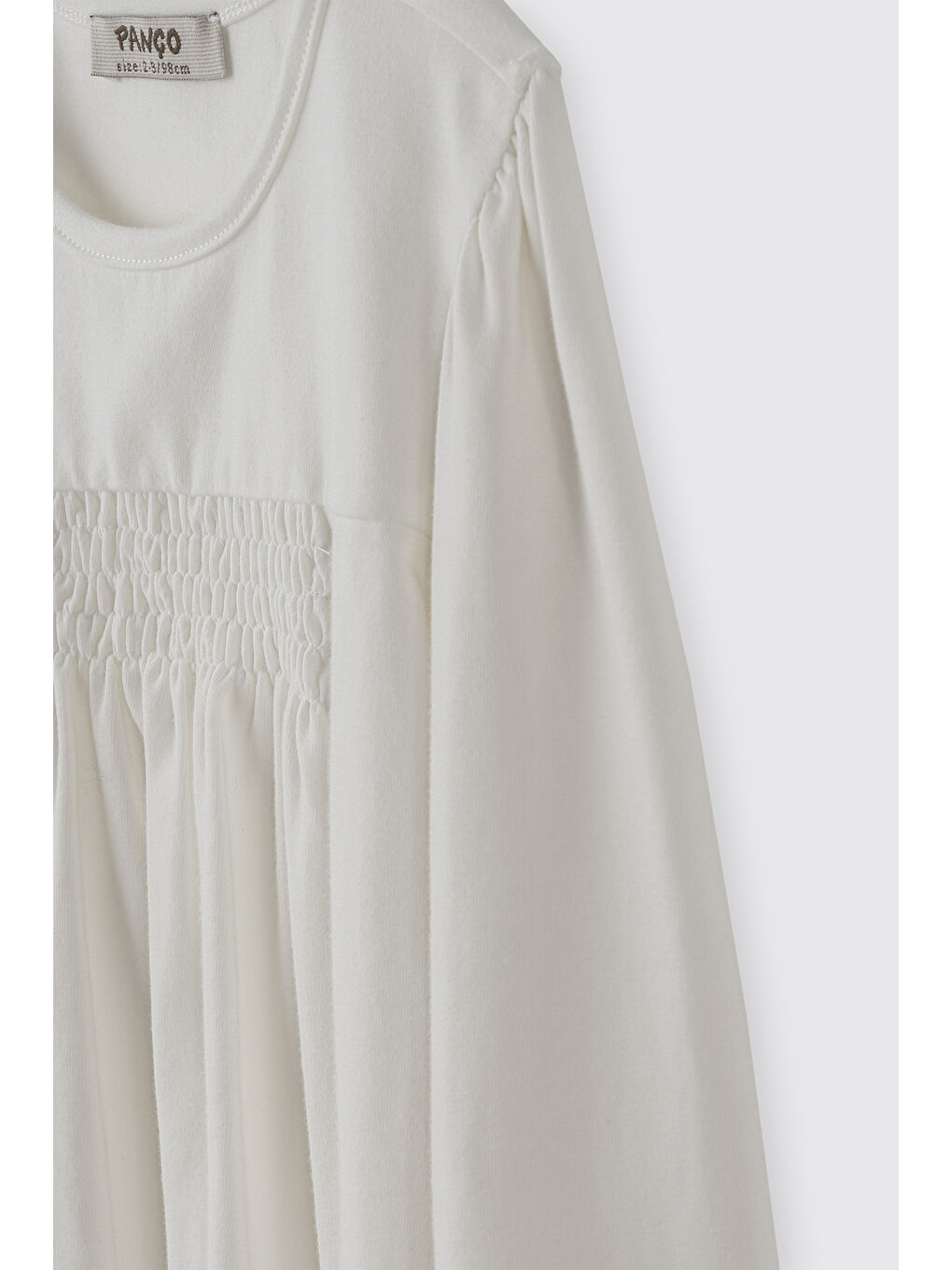 Kız Bebek Gipeli Ekru Tişört-2