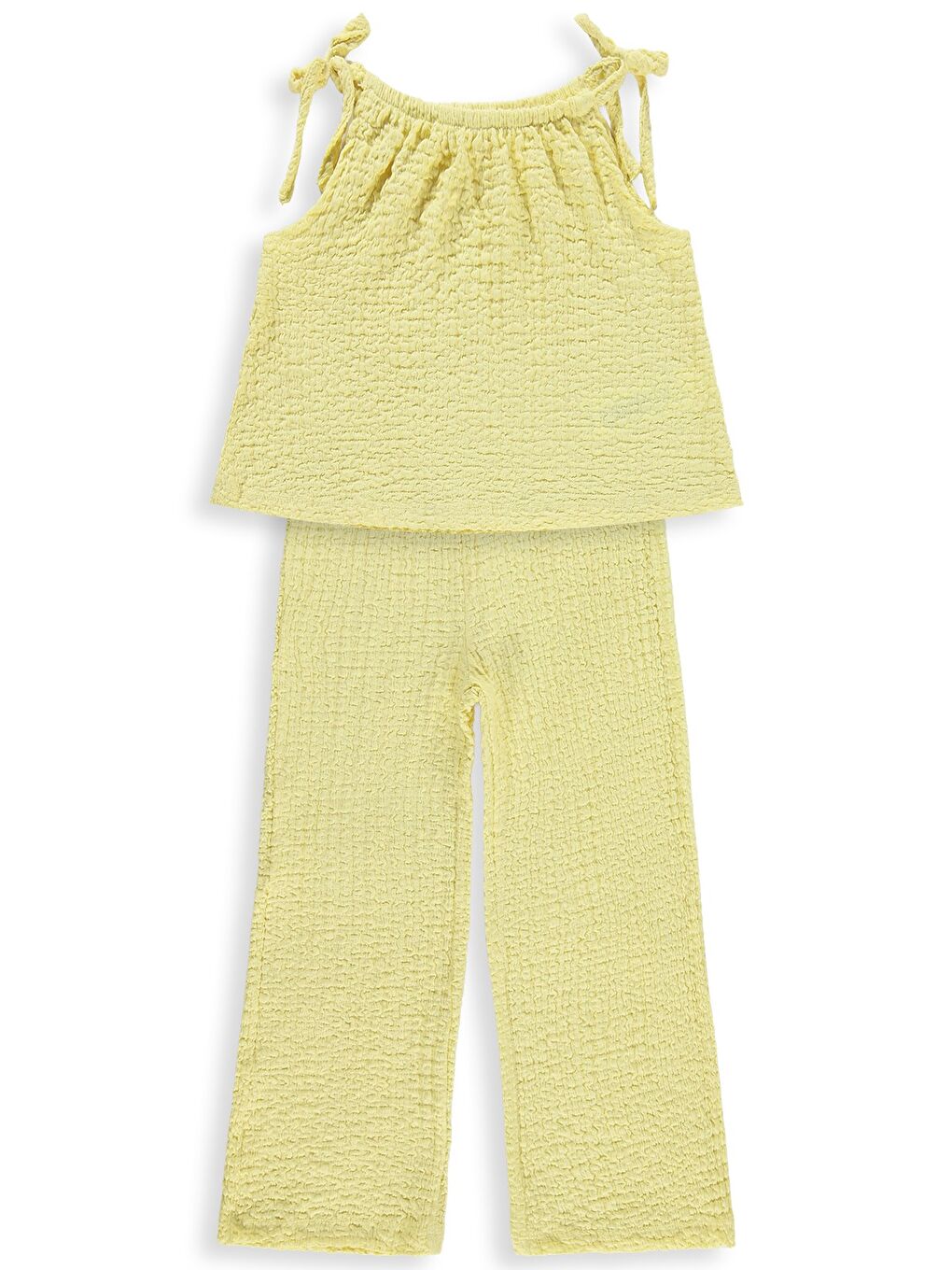 K26Y289-1 Girls Fiyoklu 2-5 Yaş Takım - Sarı