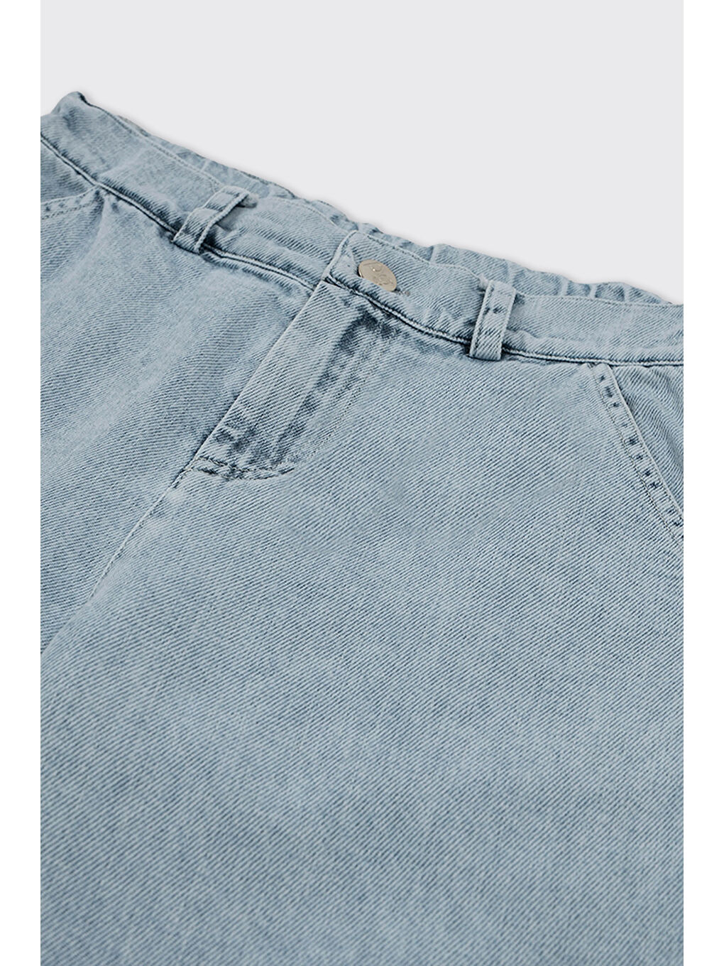 Erkek Çocuk Rahat Kesim Jean Mavi Pantolon-2