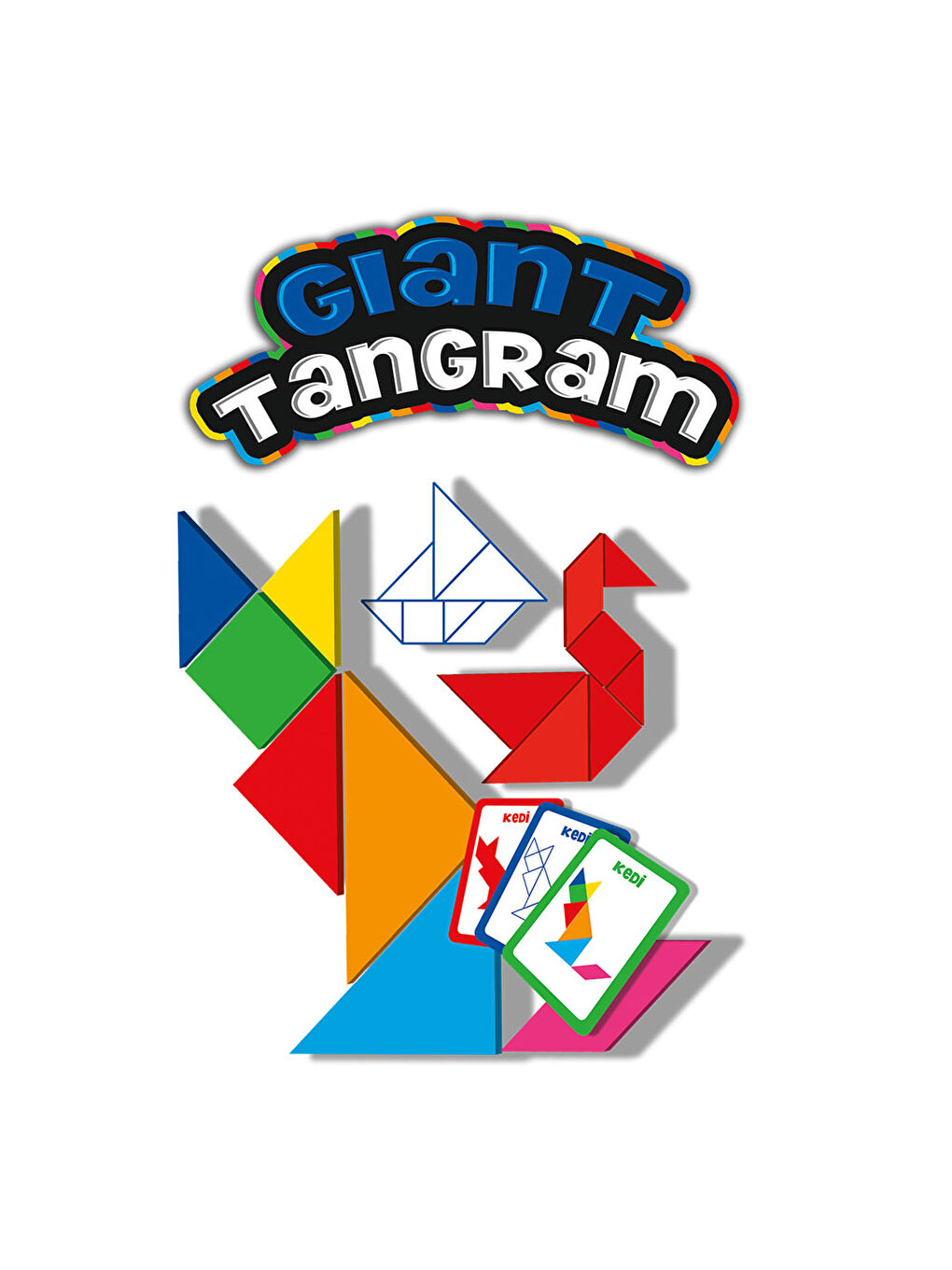 KS GAMES Giant Tangram Gt239 - 1