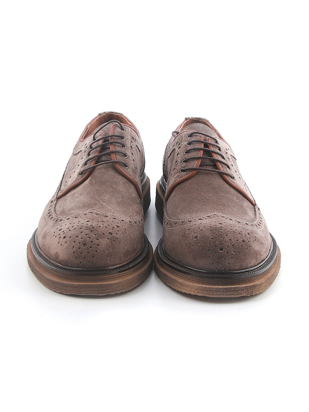 Bej Erkek Oxford ( Klasik) KA-E7801 Eva Vizon Süet-Taba Safari-2