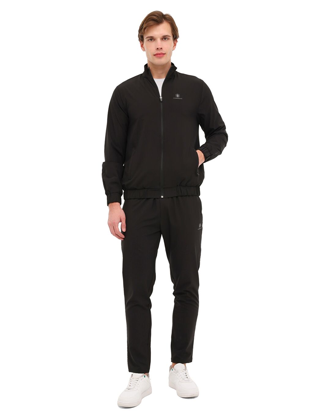 MB BS04 WOVEN T.SUIT 6FX Siyah Erkek Eşofman Takımı