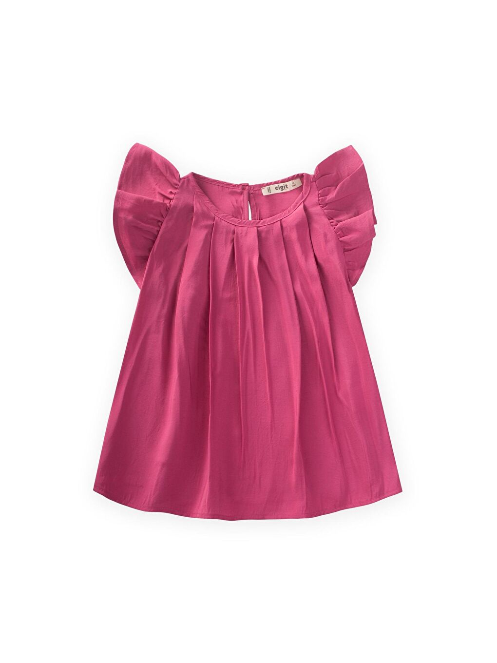 Fuşya Kız Çocuk Bluz