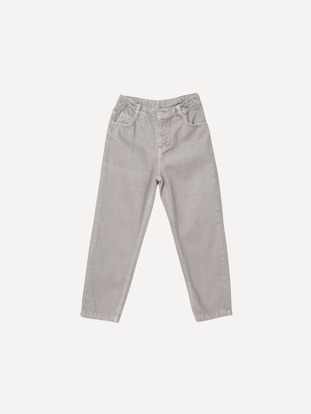 Beyaz Pamuklu Ceket Pantolon Tişörtlü Erkek Çocuk 3lü Takım-3