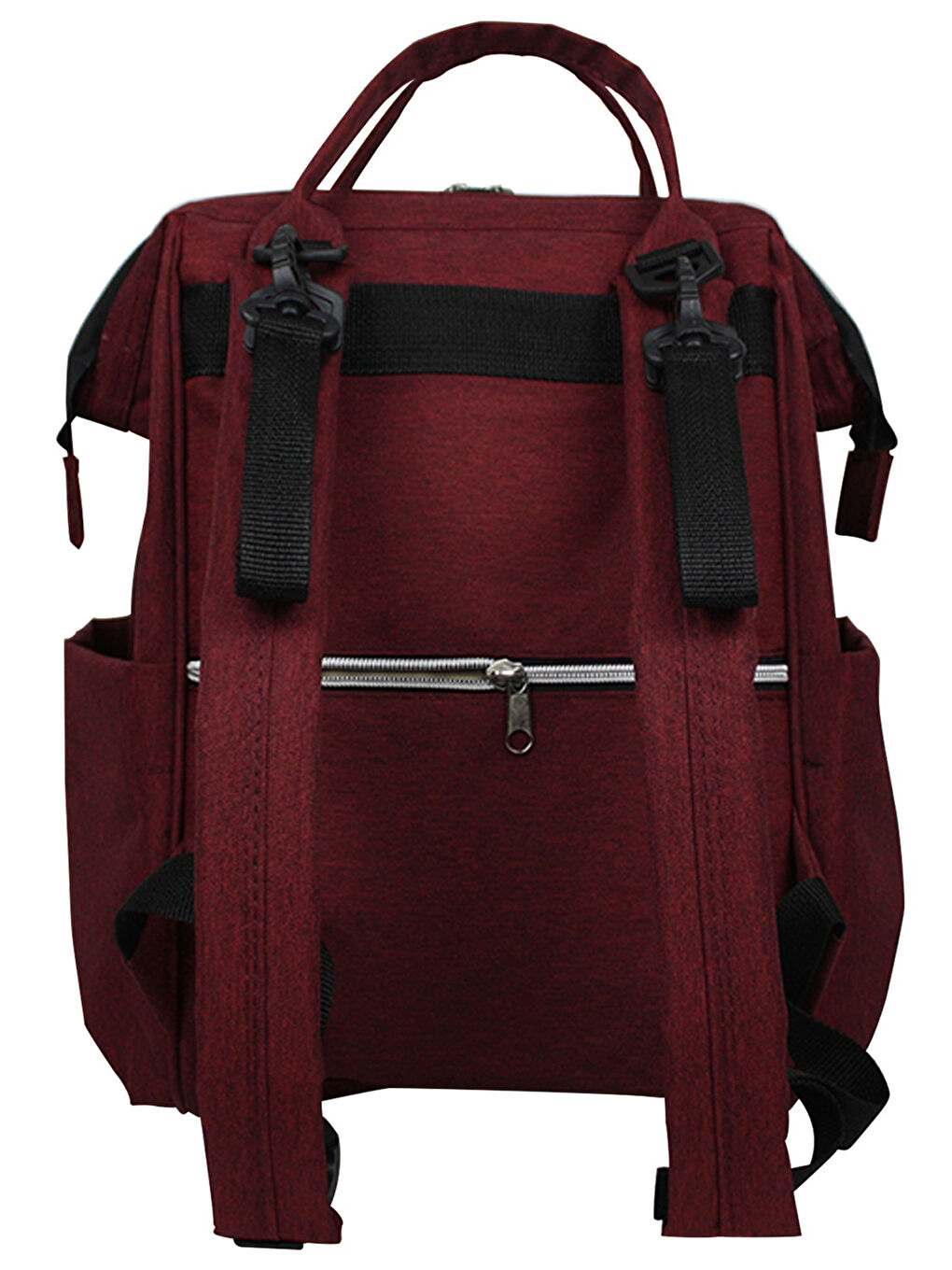 Star Takım Baskılı Just Bebek Bakım Çantası ve Termos Çanta Bordo-2