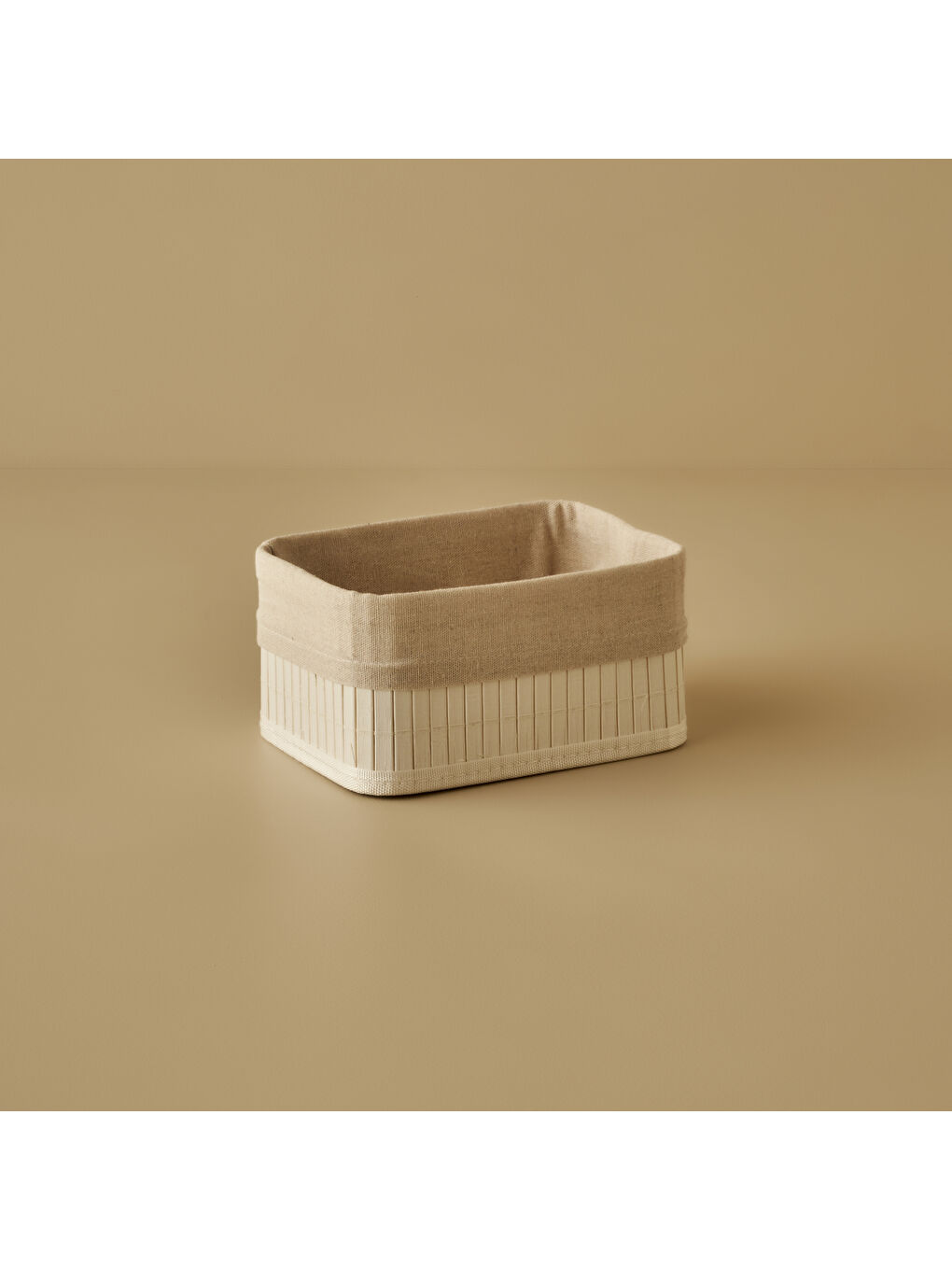 Bella Maison Bres Bambu Düzenleyici Kutu Beyaz (20x15x10 cm)