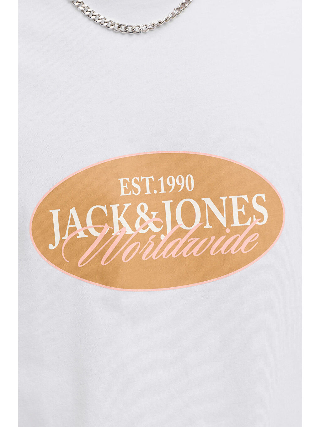 Beyaz Originals Jorcatskills Pamuklu Regular Fit Bisiklet Yaka T Shirt 12297891-1