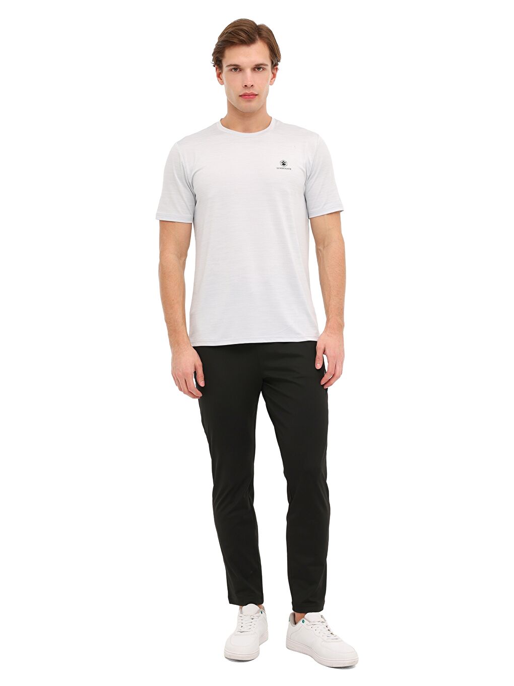 MB CT1328 MLN T-SH 6FX Beyaz Erkek Kısa Kol T-Shirt-2