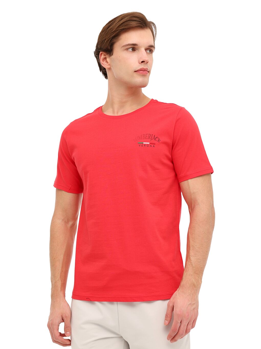 ML EZIO 11ITL1088 6FX Kırmızı Erkek Kısa Kol T-Shirt