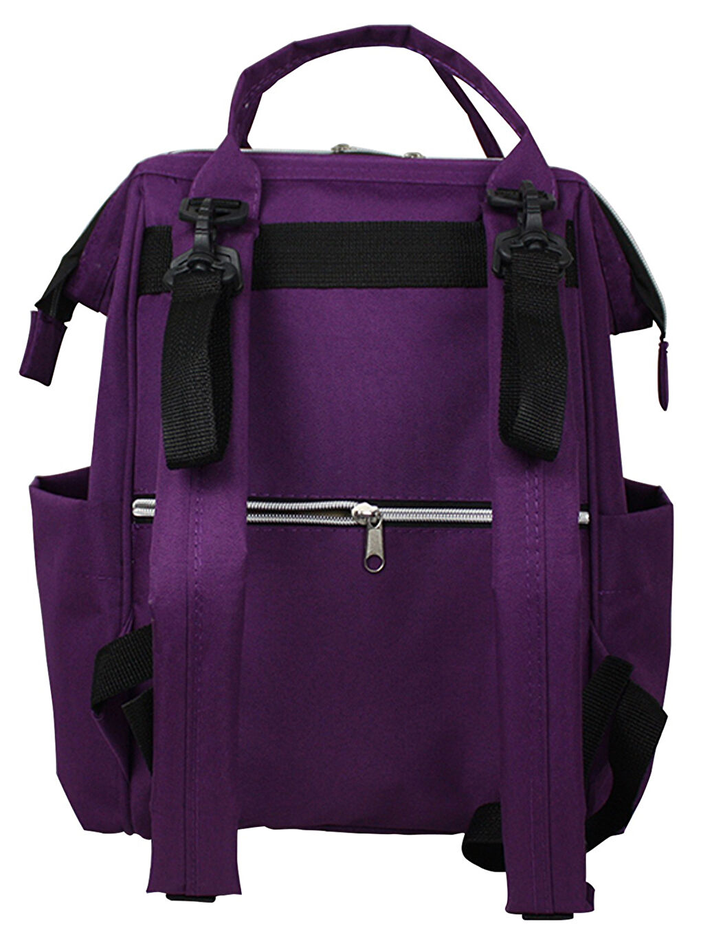 Star Takım Baskılı Just Bebek Bakım Çantası ve Termos Çanta Mor-1