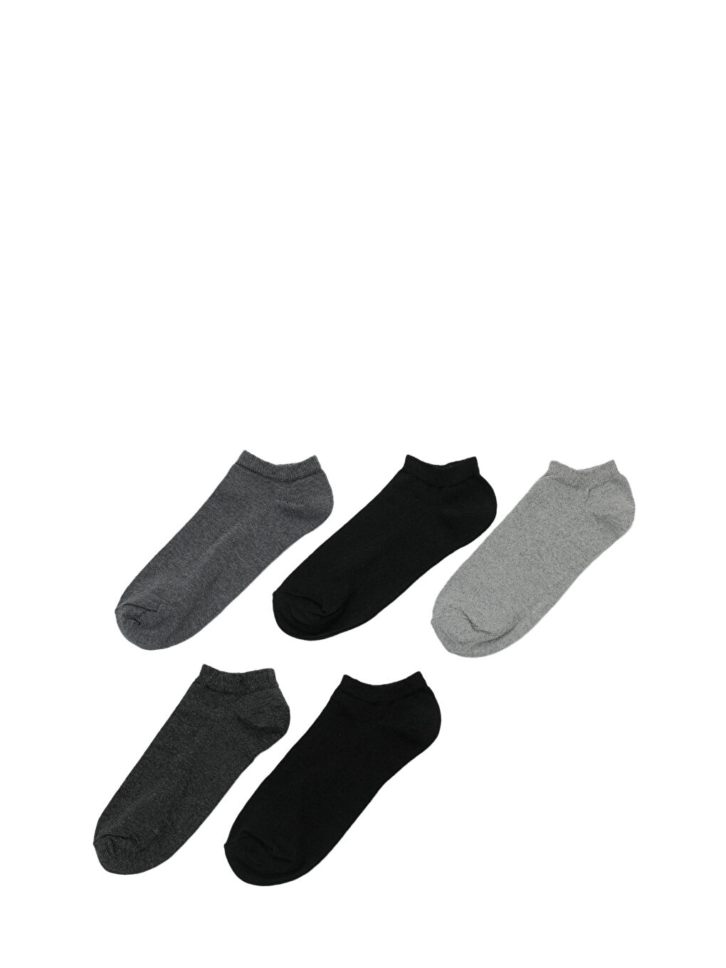 Karışık BASIC 5LI PTK-M 6FX Çok Renkli Erkek 5'li Patik Çorap