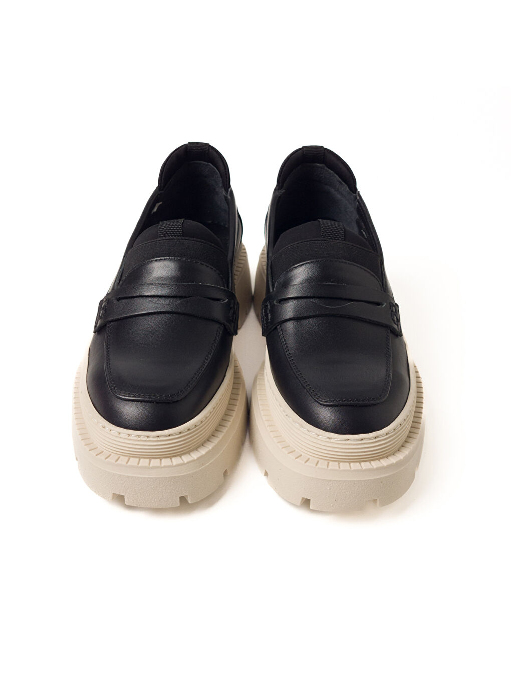 Siyah Kadın Sneaker ( Günlük) RD-5129 DERİ SİYAH-2