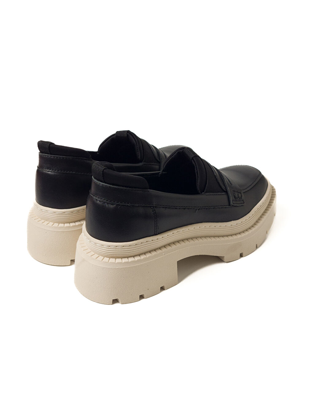 Siyah Kadın Sneaker ( Günlük) RD-5129 DERİ SİYAH-3
