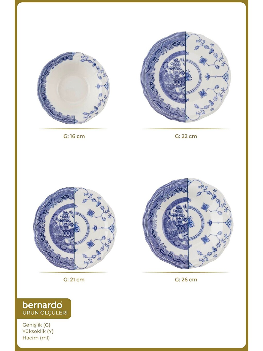 Beyaz Moon Hibrit 24 Parça Yemek Takımı-1