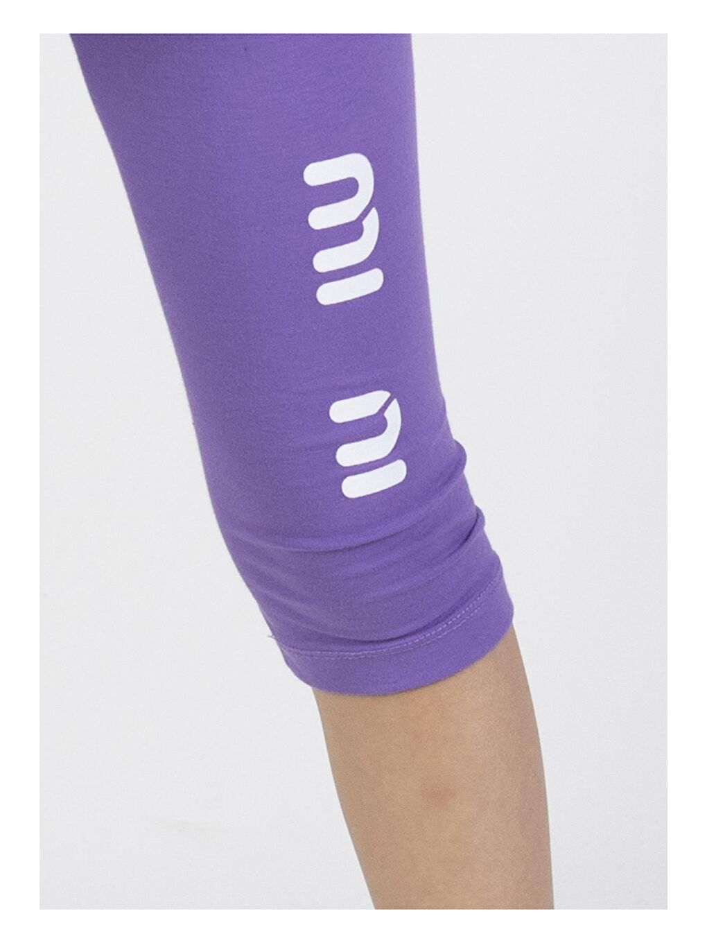 Mor Kız Çocuk Mini Baskılı Tunik Model Yazlık Basic Takım 6-9 yaş-5