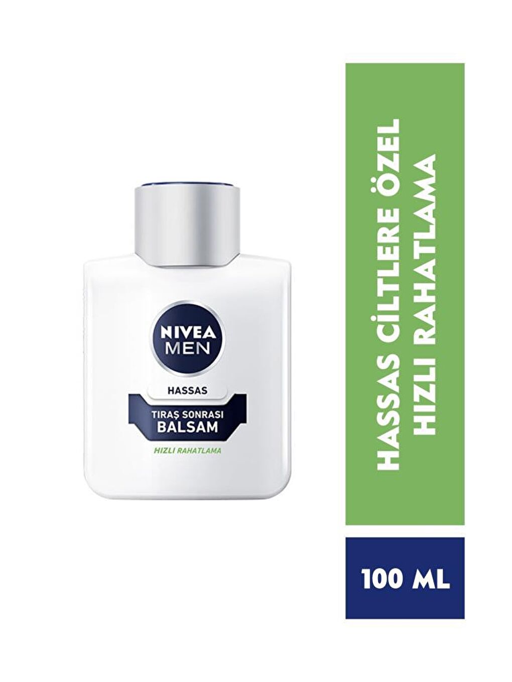 NIVEA Men Hassas Tıraş Seti, Tıraş Köpüğü 200 ml, Tıraş Sonrası Balsam 100 ml, Hassas Ciltler Için - 3