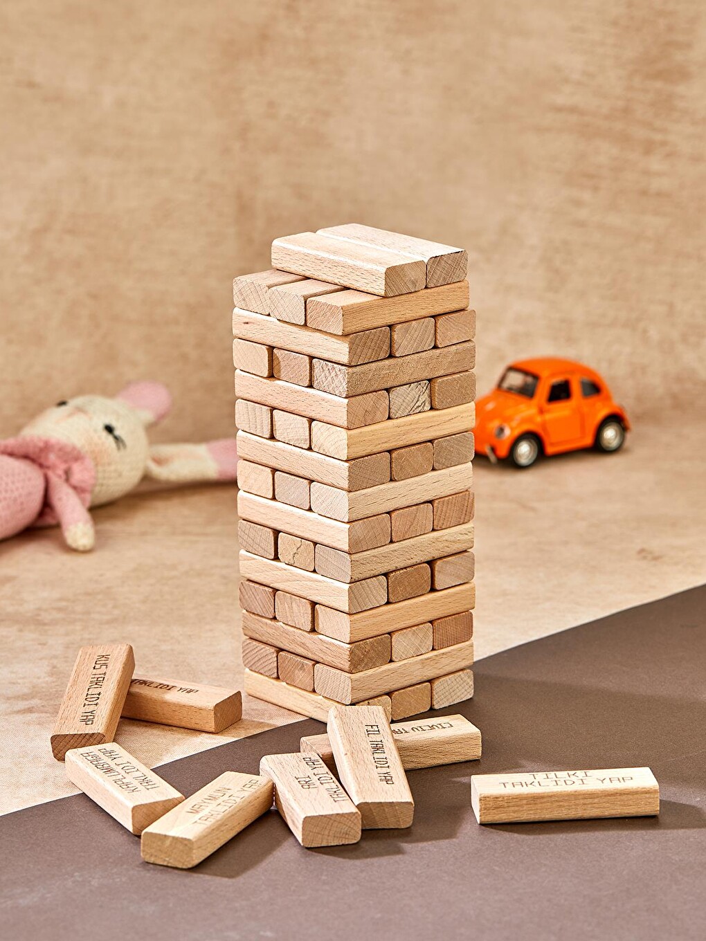 Oyuncak Animals Tower Süper Denge Oyunu 54 Adet - Standart-1