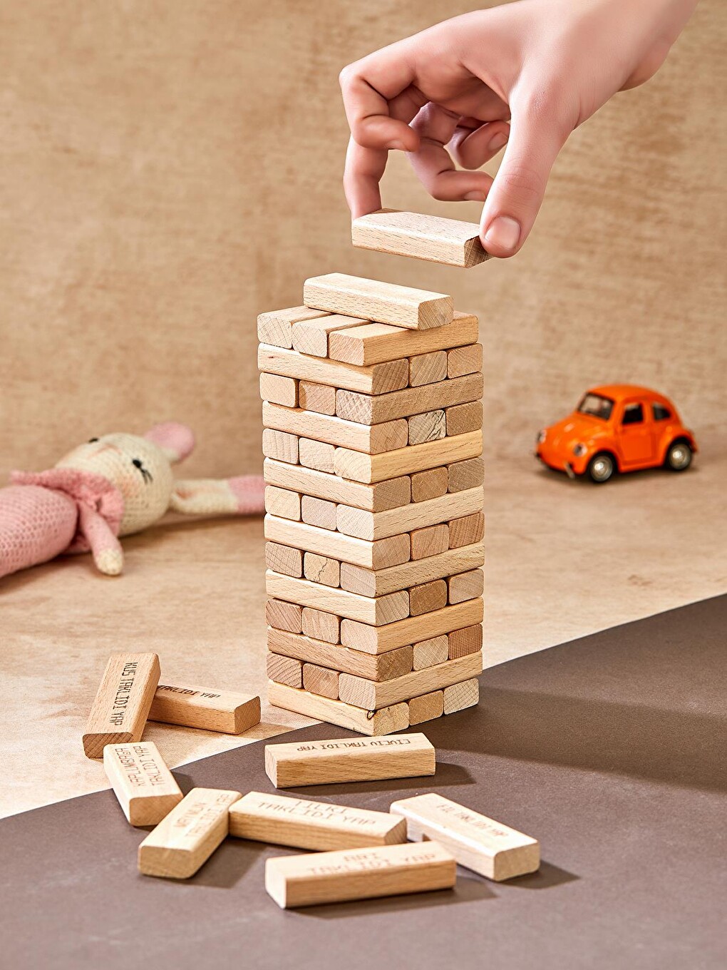 Oyuncak Animals Tower Süper Denge Oyunu 54 Adet - Standart-6
