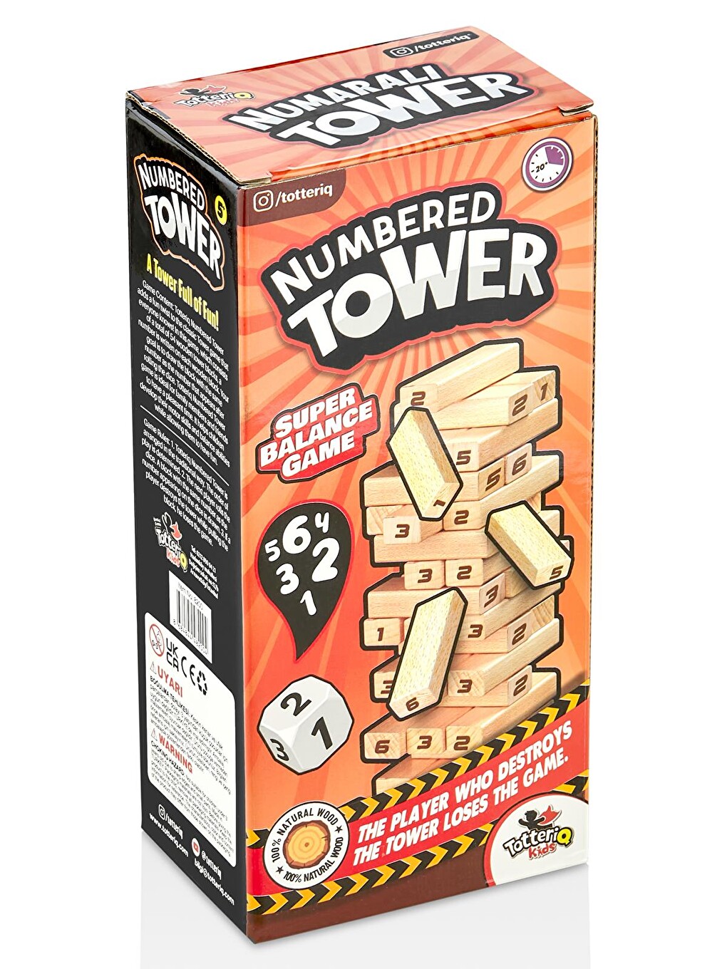 Oyuncak Numaralı Tower - Standart-6