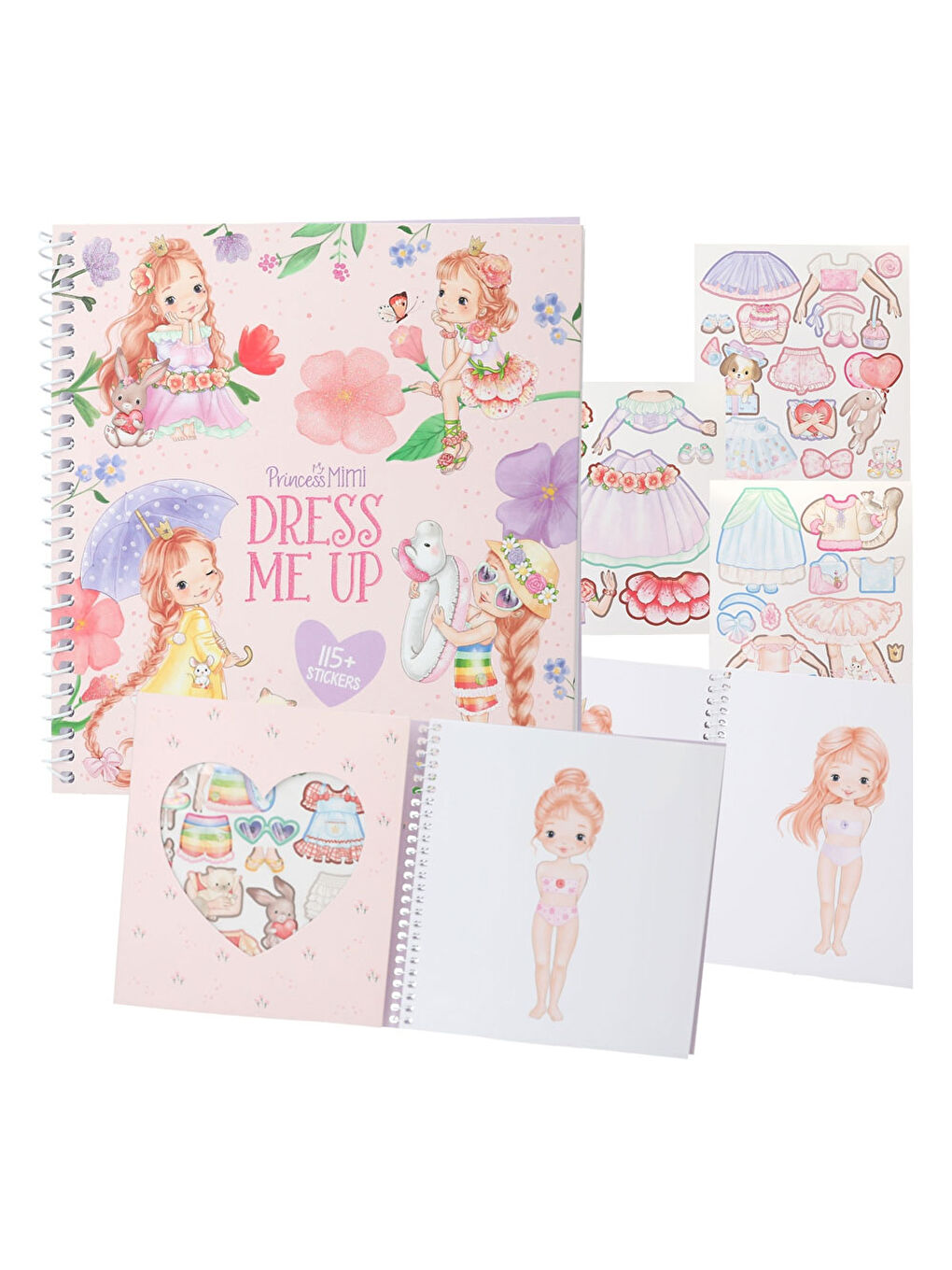 Princess Mimi Kıyafet Çıkartma Kitabı 13577-3