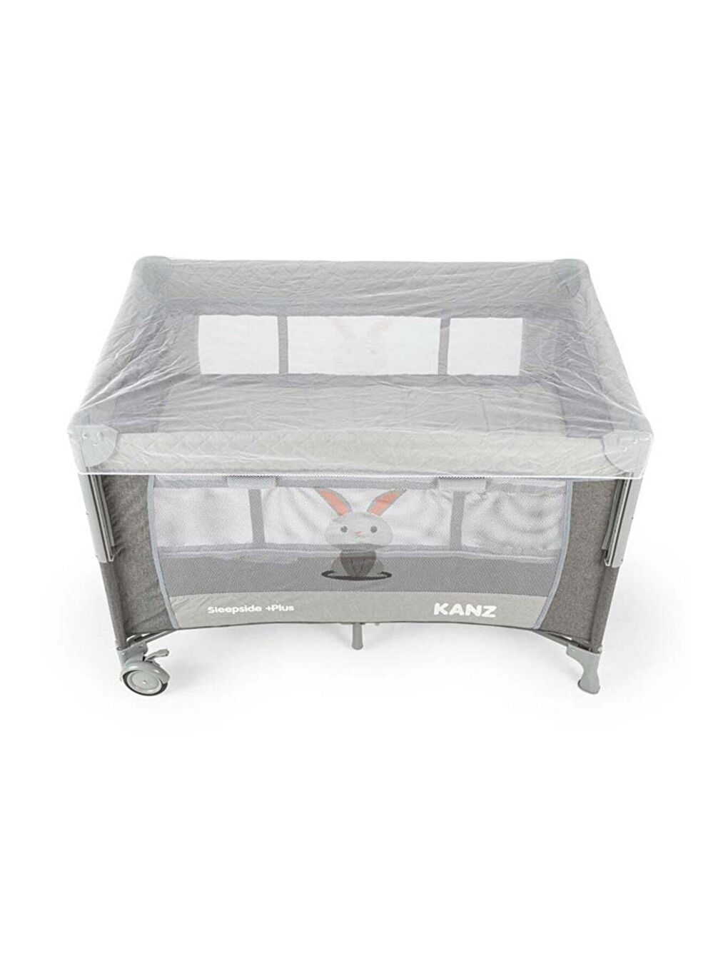 Sleepside Plus Anne Yanı Park Yatak Ve Oyun Parkı Gri-4