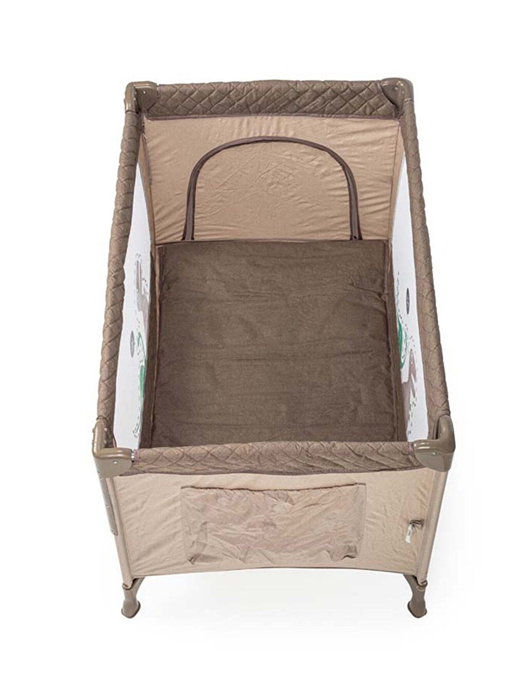 Sleepside Plus Anne Yanı Park Yatak Ve Oyun Parkı Kahve-5