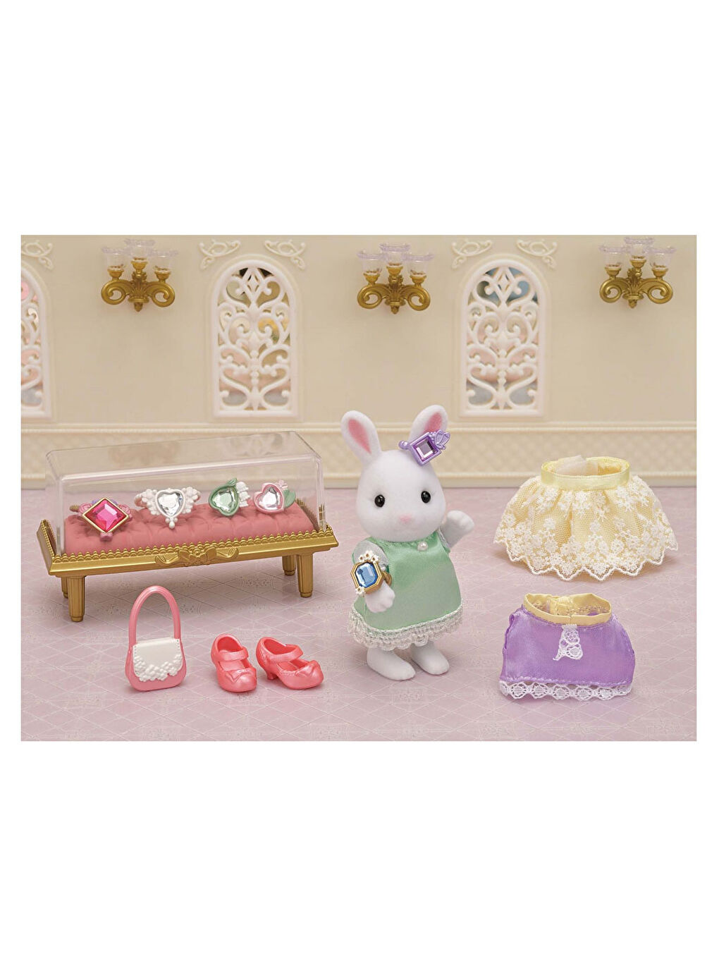 Sylvanian Families Renksiz Moda Seti-Mücevher Koleksiyonu 5647 - 2