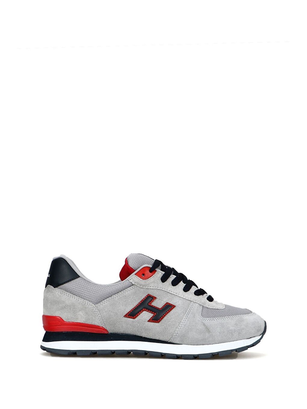 Peru Hakiki Deri Gri Erkek Spor Ayakkabı-1