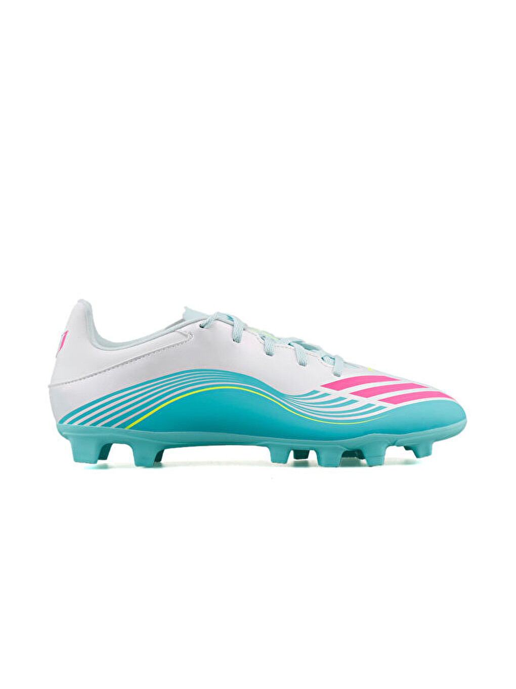 F50 Messi Club Fg/mgerkek Çoklu Çim Zemin Kramponu Jq0946 Beyaz