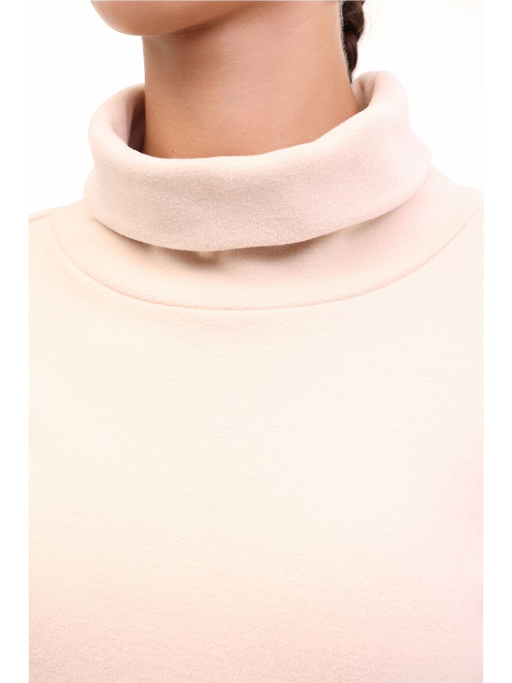 WB 7BEYZ  POLAR 5PR Bej Kadın Polar-3