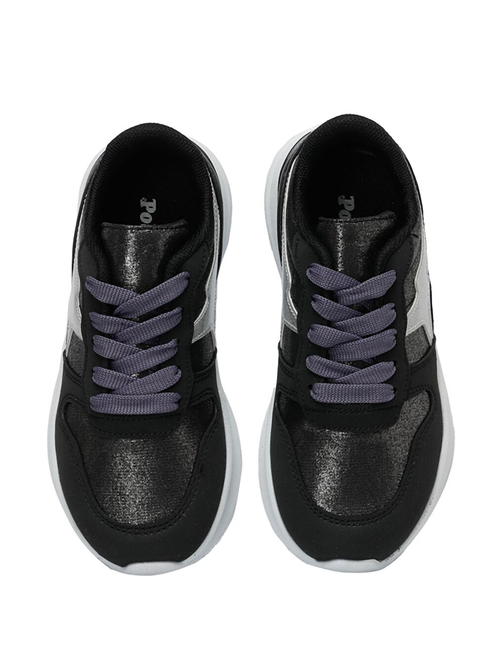 Gri 626138.F3PR Antrasit Kız Çocuk Spor Ayakkabı-3