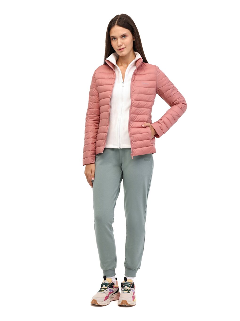 Pembe WB PADDED 1SN28 4PR TERRACOTA Kadın Mont-2