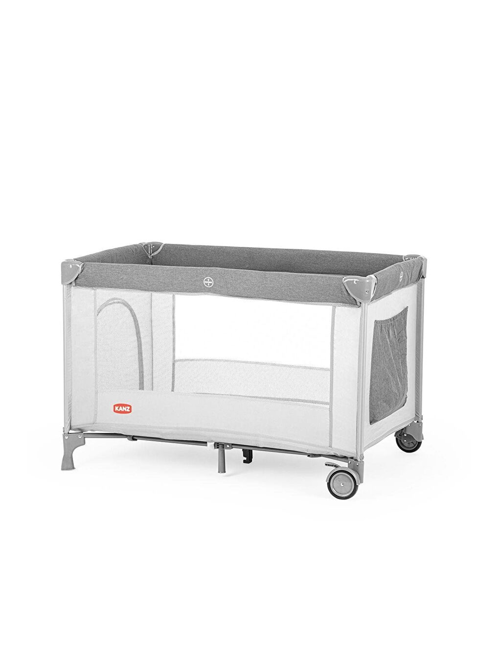 Pure sımple Park Yatak Ve Oyun Parkı Gri-1