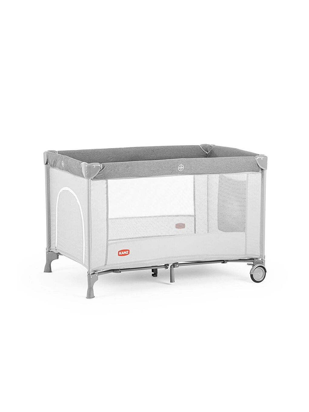 Pure sımple Park Yatak Ve Oyun Parkı Gri-2