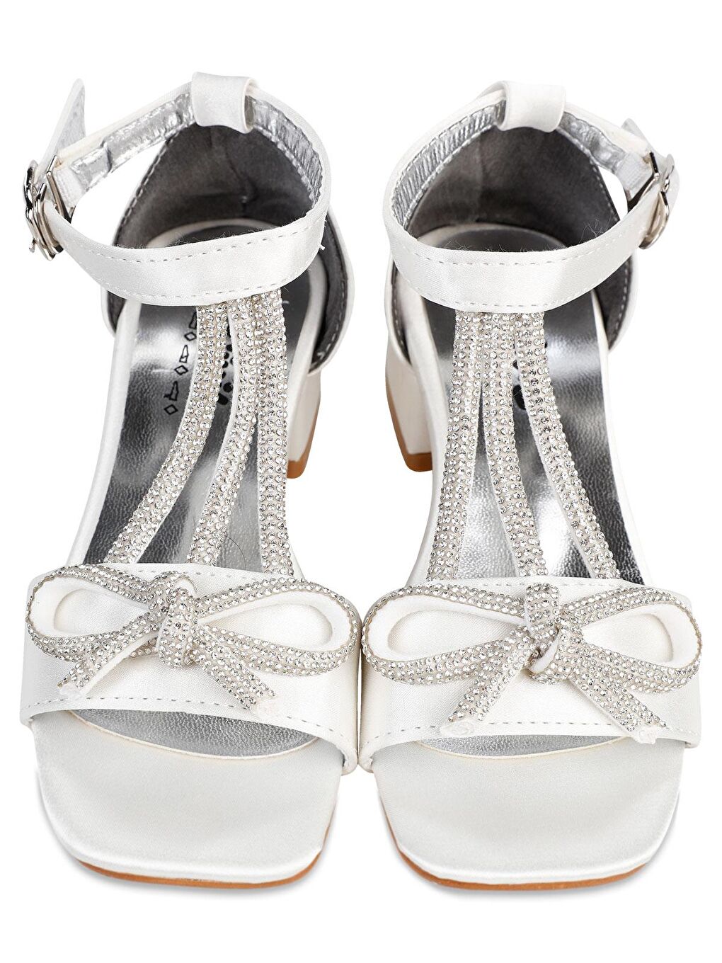 Beyaz Girls Kız Çocuk Sandalet 28-32 Numara Sedef