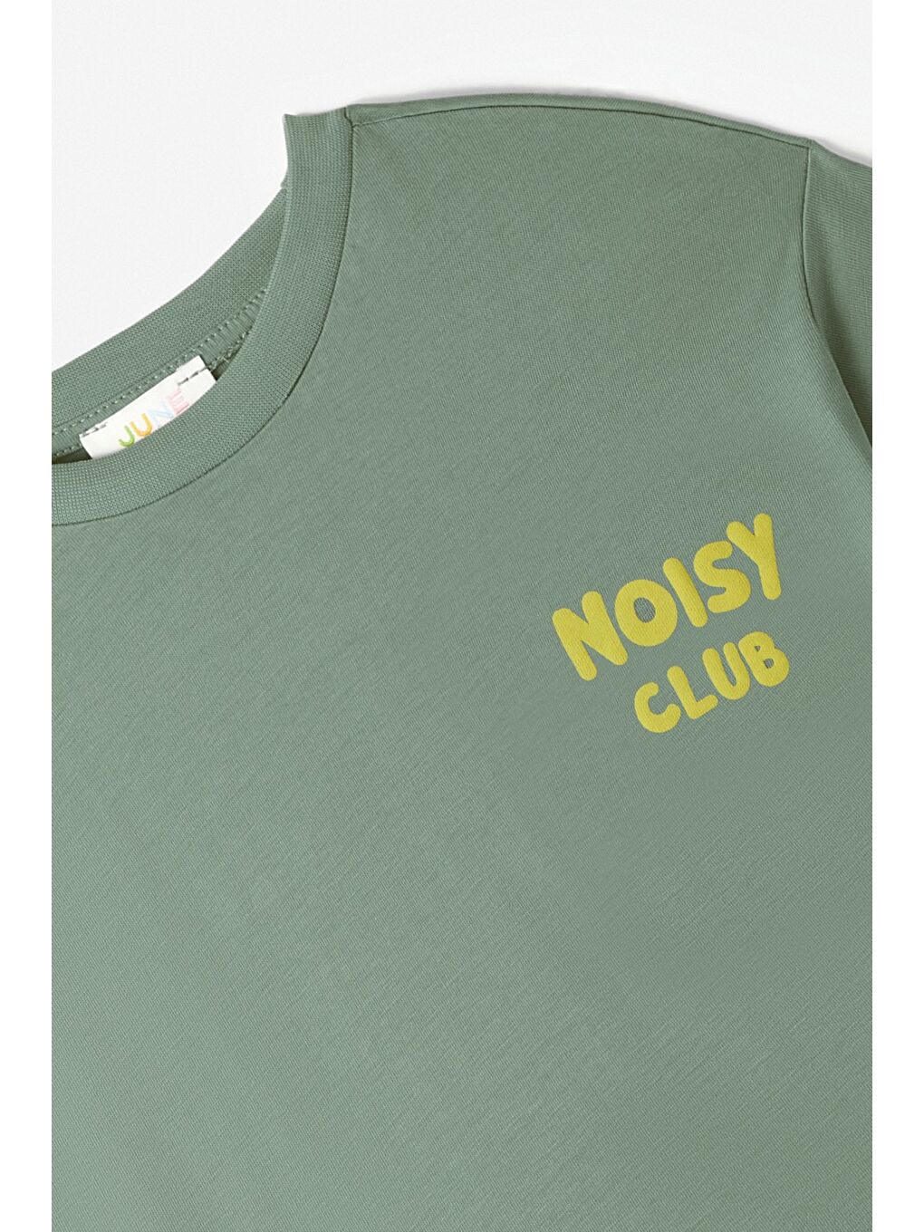 Yeşil Erkek Çocuk Noisy Baskılı Şort Takım-2