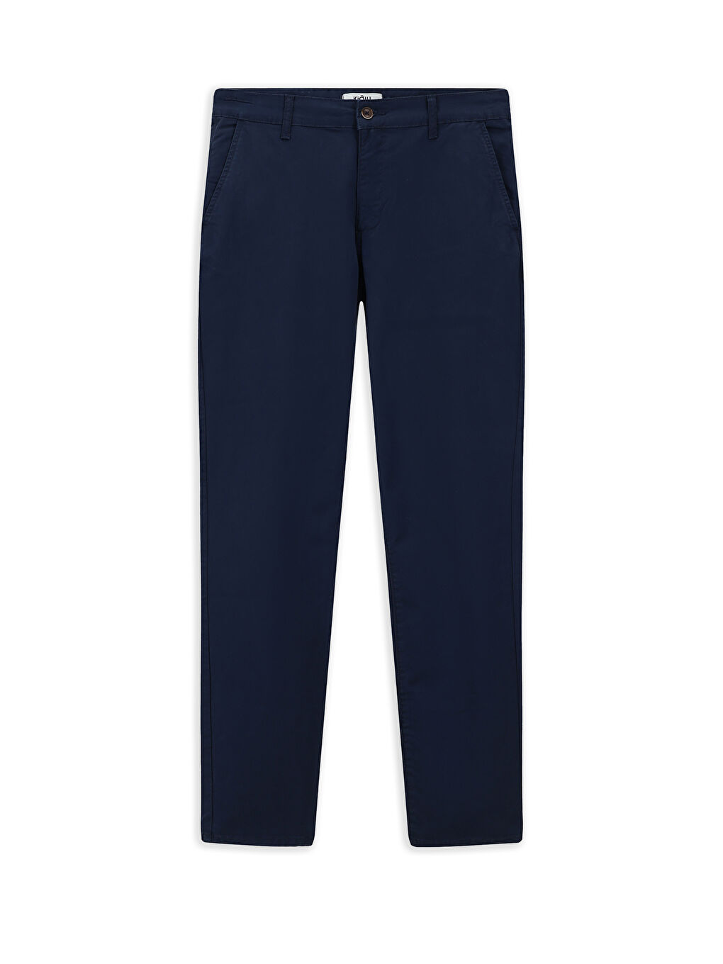Lacivert Regular Fit Elastanlı Kanvas / Chino Pantolon