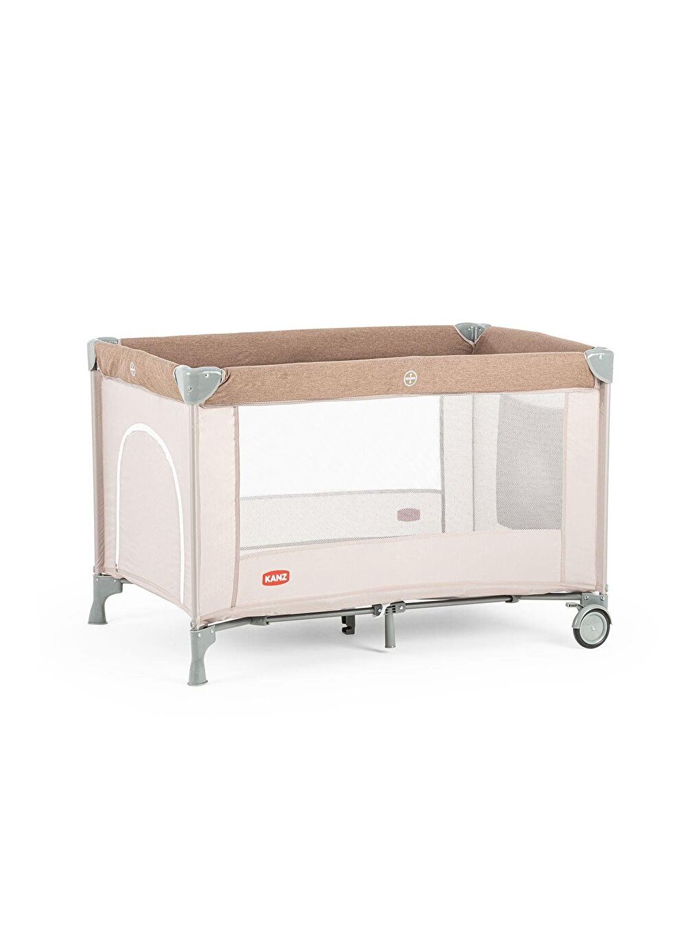 Pure sımple Park Yatak Oyun Parkı Kahve-1