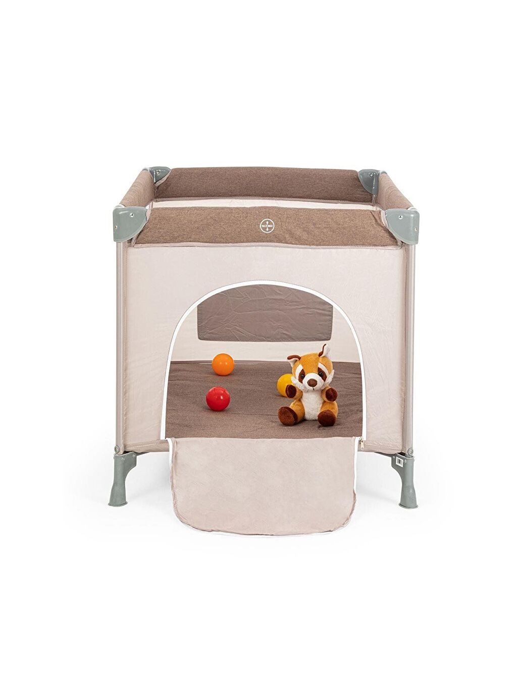 Pure sımple Park Yatak Oyun Parkı Kahve-5