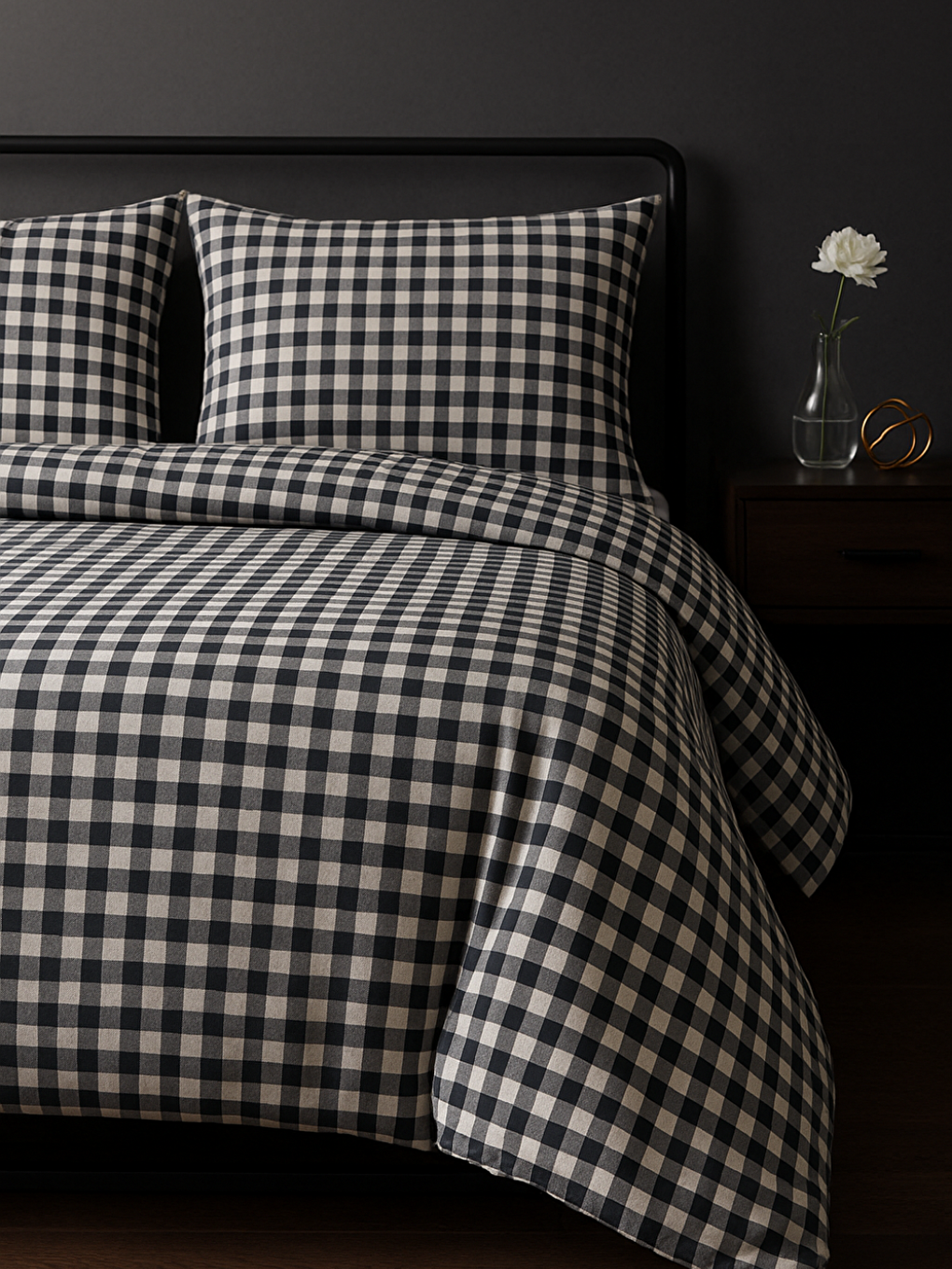 Ranforce Siyah Tek Kişilik Nevresim Takımı