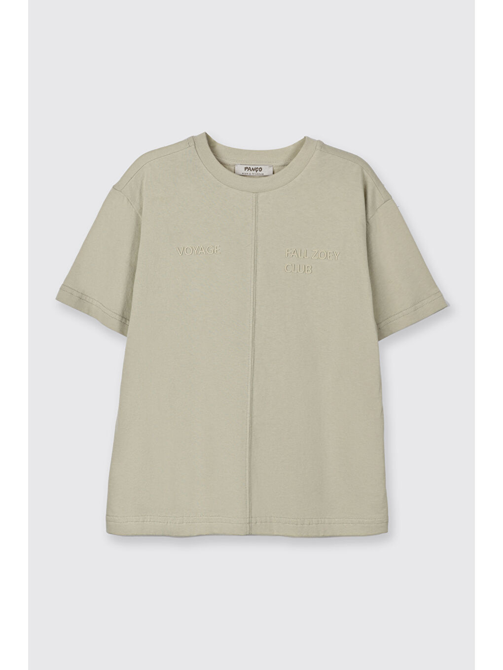 Erkek Çocuk Baskılı Kısa Kollu T-Shirt Yeşil-1