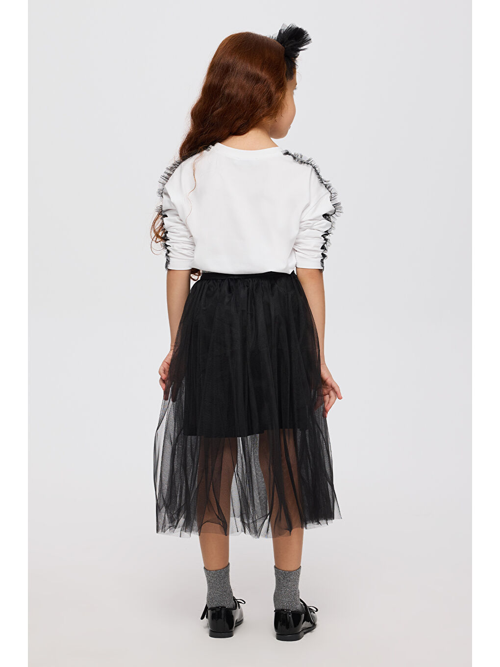 Kız Çocuk Tütü Etek Siyah-2